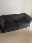 Home Interiors Gray Sofa Chairs (Set na 2) - 4