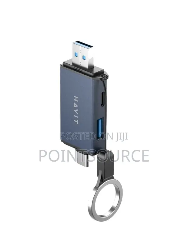 Havit 6-in-1 USB-C Card Reader - 1