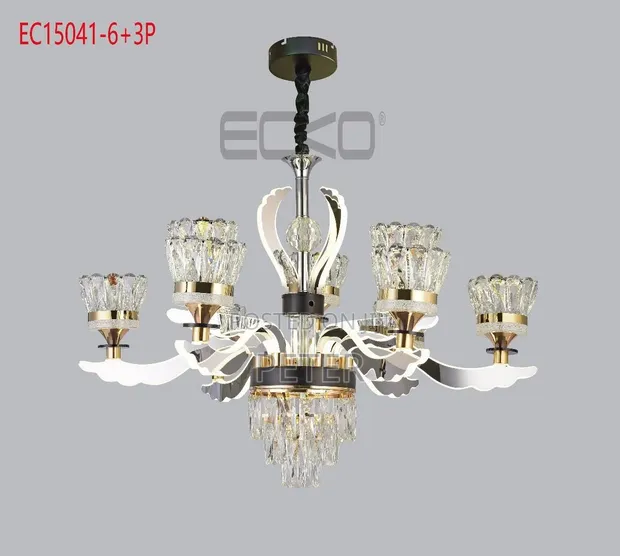 Brand New 6-Tier LED Chandelier - 1