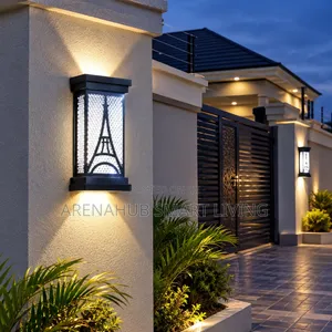 Outdoor Wall Light & Lamp, 12W RGB Option