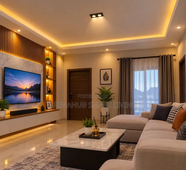 Double Square Dimmable COB LED Downlights - 1