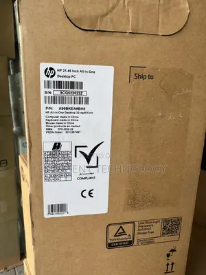 New HP AiO 22 Desktop Computer - 8GB RAM, Intel Core i3, 512GB SSD