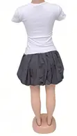 Short Balloon Skirt - 5