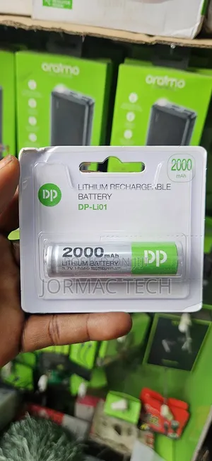 DP 2000mAh 3.7V 18650 Lithium Baturi