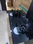 Phima 2-Wurin Gas Hob Mai Launi na Azurfa - 2
