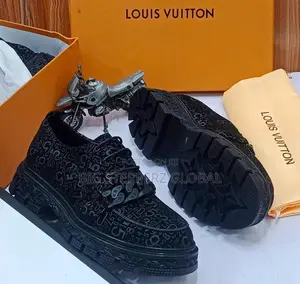 Louis Vuitton Chunky Platform Loafers - Black