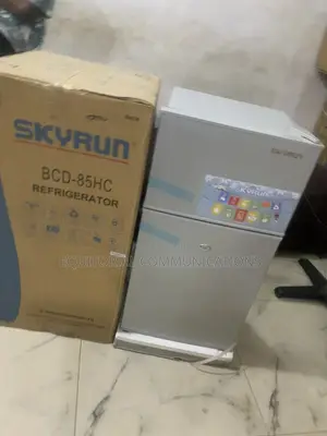 Skyrun 85L Double-Door Fridge - Brand New