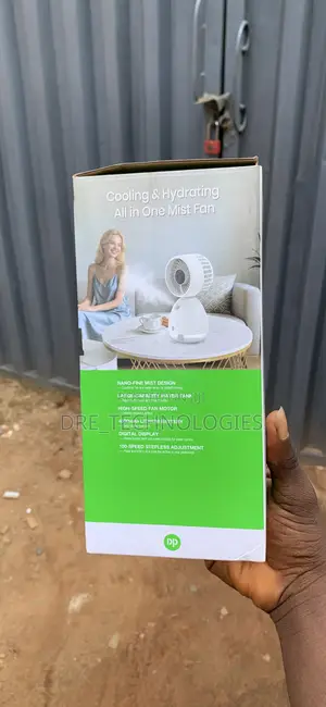 DP Fan Mai Sake Yi Tare Da Nuni Na Dijital