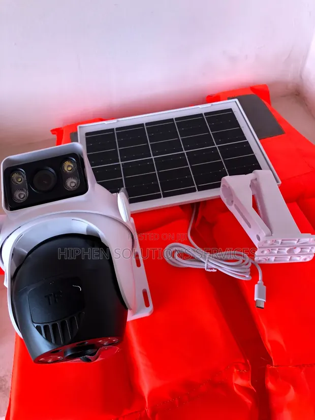 Solar Powered Outdoor CCTV Security Camera - 1