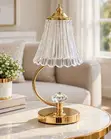 Luxury Gold Crystal Touch Table Lamp - 3