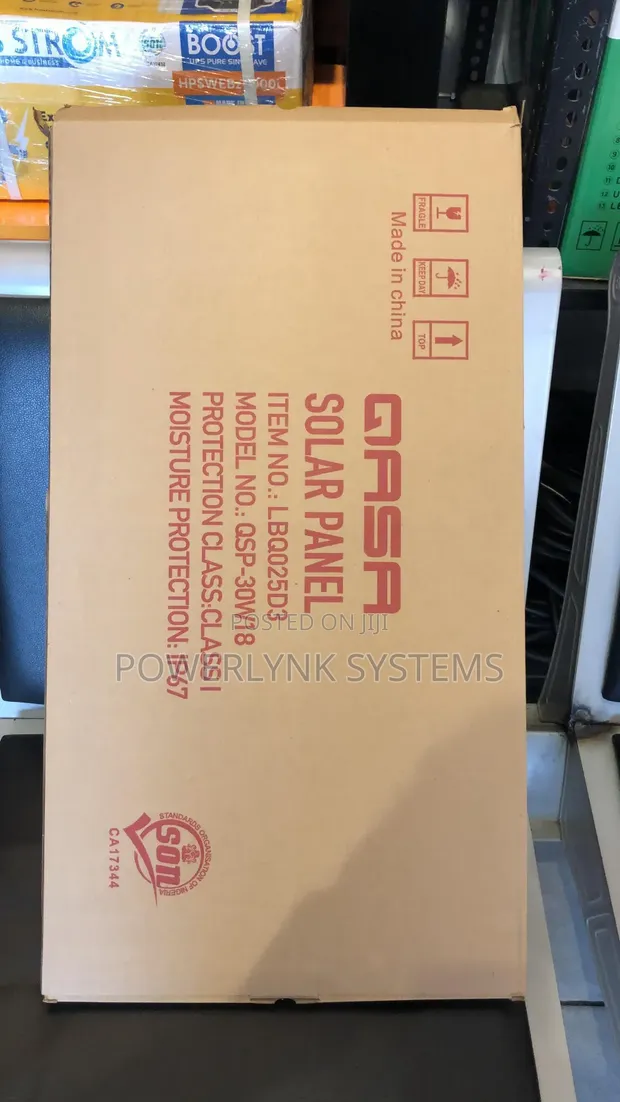 Qasa 30W Monocrystalline Solar Panel - 1