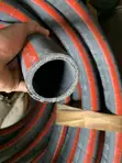2" Black Air Hose - 2