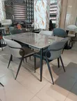 Brand New Marble Dining Set - 4 Seater - 1