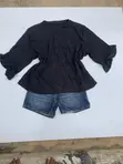 Zara Blouse - Mata Red, Girman S/M/L/XL - 3