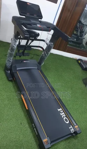 4 HP Treadmill with Wireless Charger, Big Screen & Massager
