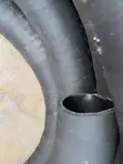 3" Black Wire Hose - 3