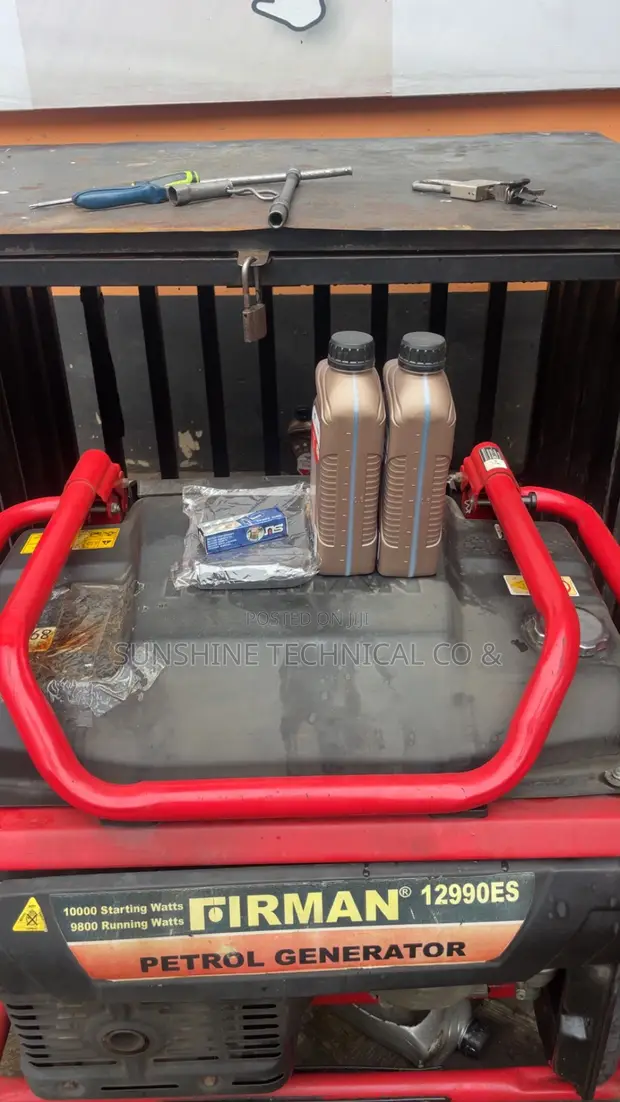 FIRMAN 9kVA Generator - Used Petrol Engine - 1