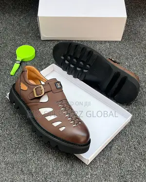 Louis Vuitton Vintage Leather Fisherman Sandals