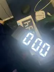 LED Alarm Clock - Black - 2