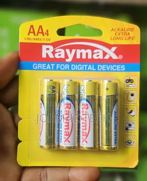Raymax Alkaline Batteries AA (Kunshin 4)