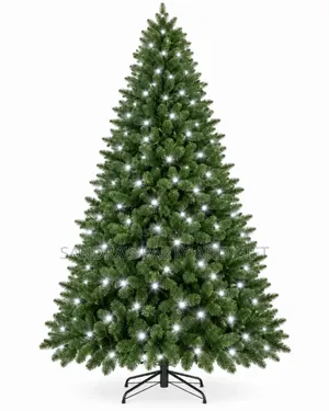 7ft Pre-Lit Christmas Tree - Farin Haske