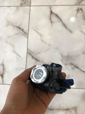 Fitilar Kai Mai Cajin Baturi (Rechargeable LED Headlamp Torch)