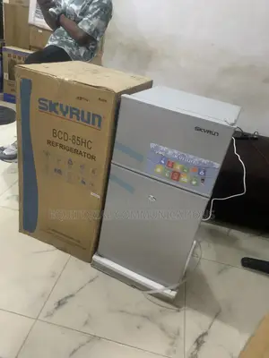 Skyrun 85L Double-Door Refrigerator - Brand New
