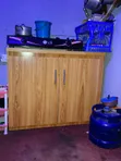 Used Household Items: Bed Frame, Bed, Kitchen Cabinet, Wardrobe, Rug - 5
