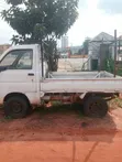 Suzuki Carry Hijet Shuttle Pickup White - 4