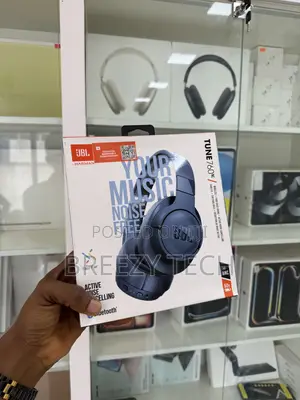JBL Tune 760NC Rediyon Wayar Wuyan Ji Mai Hana Sauti - Shuɗi