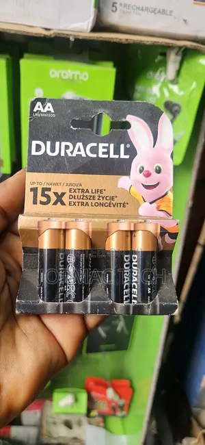 Original Duracell Alkaline Battery AA R6 1.5V