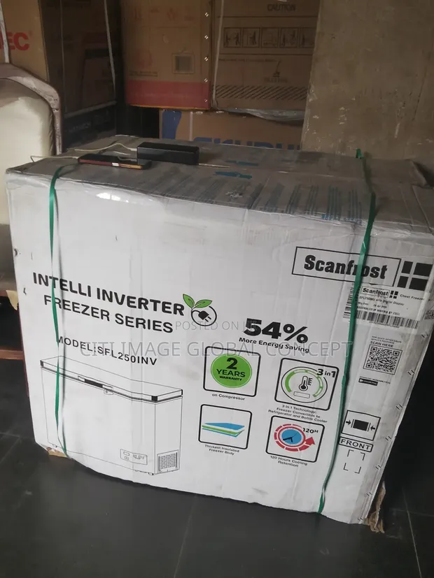 Scanfrost 250L Inverter Freezer - 1