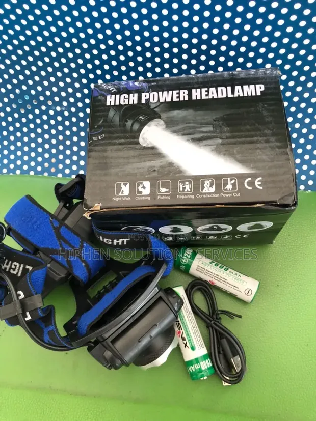 High-Brightness LED Head Torch - 1