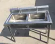 Sabo Biyu Sink - Bakin Karfe - 2