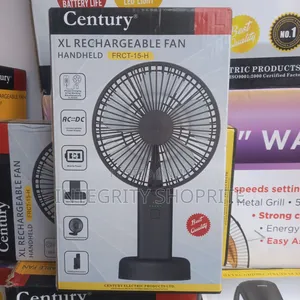 Century XL Rechargeable Handheld Fan (FRCT-15-H)