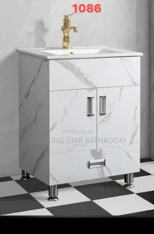 Exclusive Bathroom Vanity Cabinet with Washbasin