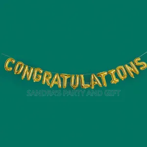 Taya Murna Foil Balloon Banner