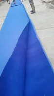 Home Interiors Blue Triangle Rug - Sabon Sama - 1