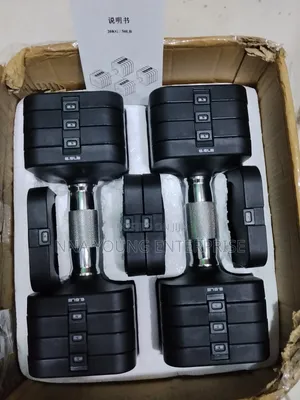 Universal Dumbbells Mai Girma (40kg + 9.2kg Ƙari)