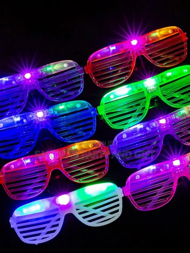 LED Haske-Up Party Glasses - 1