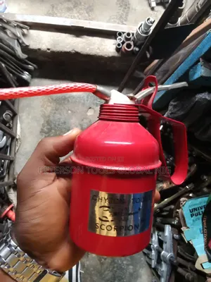Oil Can with Flexible Spout