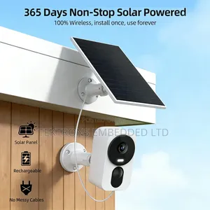 Solar Powered High-Resolution CCTV Camera (Indoor/Outdoor)