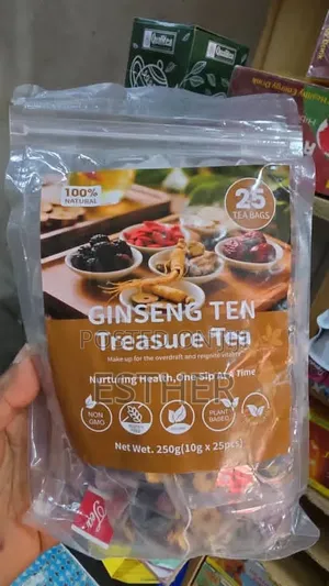 Ginseng Ten Tea don Tsarkake Jiki