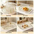 3pcs Luxury Transparent Tray - 1