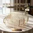 3pcs Luxury Transparent Tray - 2