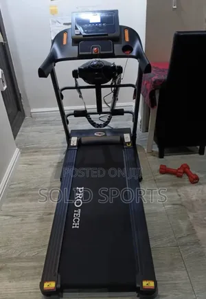 2 HP Treadmill with Massager - Brand New