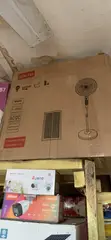 18" Easy Power Fan Mai Hasken Rana tare da Panel & Fitilu - 5