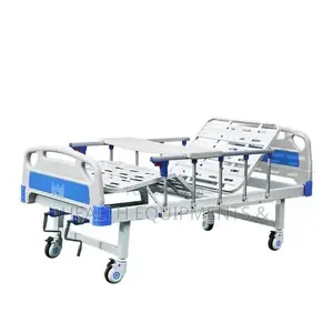 2 Crank Manual Hospital Bed - Adjustable Patient Bed