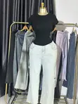 Wadansu Jeans da Basic Top na Boyfriend da aka yi Thrift - 1