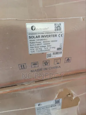 Sabon 8000W Felicity Hybrid Inverter da WiFi
